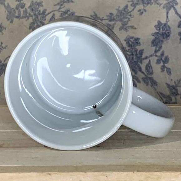 Vintage 1988 Santa Mr & Mrs Claus Christmas Mug HF Houston Foods - Picture 5 of 7